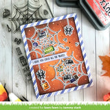 LAWN FAWN: Sweet Spiders Add-On | Stamp, Coloring Stencils & Die Bundle