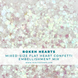 TRINITY STAMPS: Confetti Embellishment Mix | Bokeh Heart