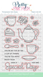 PRETTY PINK POSH: Tea Time | Stamp & Die Bundle