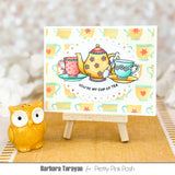 PRETTY PINK POSH: Teacups | Layered Stencil 2 PK