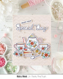 PRETTY PINK POSH: Pierced Scallops Cover Plate | Die
