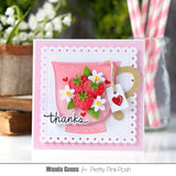 PRETTY PINK POSH: Teacup Shaker | Die