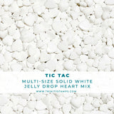 TRINITY STAMPS: Tic Tac Hearts Embellishment Mix | White