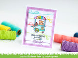 LAWN FAWN: Treat Cart Sentiment Add-On | Stamp & Lawn Cuts Die Bundle