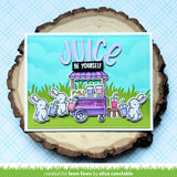 LAWN FAWN: Treat Cart Add-on | Smoothies n Juice | Coloring Stencil