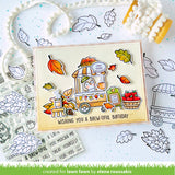 LAWN FAWN: Treat Cart Add-On | Coffee | Coloring Stencil