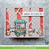 LAWN FAWN: Treat Cart Add-On | Coffee | Coloring Stencil