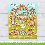 LAWN FAWN: Treat Cart Add-On | Coffee | Coloring Stencil