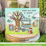 LAWN FAWN: Treat Cart Add-on | Smoothies n Juice | Coloring Stencil