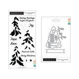 CONCORD & 9 th : Triple Step Evergreen | Stamp & Die Bundle
