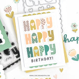 CONCORD & 9 th : Triple Step Happy Day | Stamp & Die Bundle