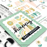 CONCORD & 9 th : Triple Step Happy Day | Stamp & Die Bundle