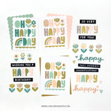 CONCORD & 9 th : Triple Step Happy Day | Stamp & Die Bundle