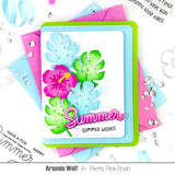 PRETTY PINK POSH: Die | Tropical Leaves