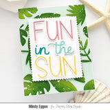 PRETTY PINK POSH: Die | Tropical Leaves