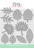PRETTY PINK POSH: Die | Tropical Leaves