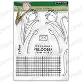 PENNY BLACK : Tulip In Blooms | Stamp & Die Bundle