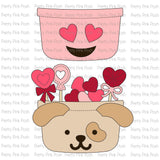 PRETTY PINK POSH: Valentine Bucket Additions | Die