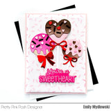 PRETTY PINK POSH: Heart Sprinkles | Layered Stencil 2PK