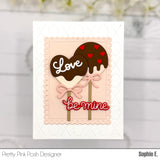 PRETTY PINK POSH:  Valentine Greetings | Stamp