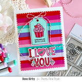 PRETTY PINK POSH:  Valentine Word Scenes | Stamp