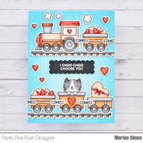 PRETTY PINK POSH:  Valentine Train | Stamp