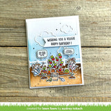 LAWN FAWN: Veggie Happy | Coloring Stencil