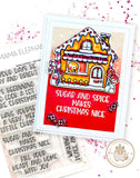 MAMA ELEPHANT: Very Merry Sentiments | Stamp