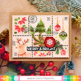 WAFFLE FLOWER: Elegant Christmas Sentiments | Stamp