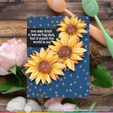 WAFFLE FLOWER:  Sunflower | Die