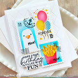 WAFFLE FLOWER: Inquisitive Seagulls | Stamp