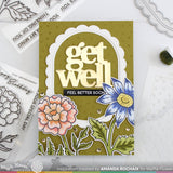 WAFFLE FLOWER:  Oversized Get Well | Die