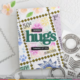 WAFFLE FLOWER: Oversized Postage| Combo Stamp & Die