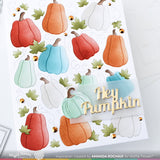 WAFFLE FLOWER: Pumpkin Patch Background | Stencil