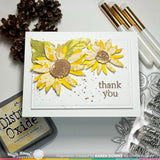 WAFFLE FLOWER: Inside Sentiments Thanks 2 | Stamp