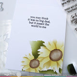 WAFFLE FLOWER: Inside Sentiments Thanks 2 | Stamp