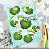 WAFFLE FLOWER:  Pond with Lily Pads | Die
