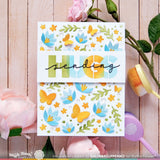 WAFFLE FLOWER: Overlapping Hugs Additions| Combo Stamp & Die