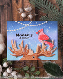 WAFFLE FLOWER: Holiday Moose | Stencil & Die