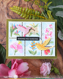 WAFFLE FLOWER:  Hummingbirds | Die