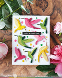 WAFFLE FLOWER:  Hummingbirds | Die