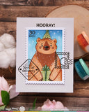 WAFFLE FLOWER: Nesting Postage Collage | Die