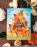 WAFFLE FLOWER:  Pumpkin Time Texture | Die