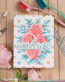 WAFFLE FLOWER: Rose Bouquet | Combo Stencil & Die