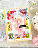 WAFFLE FLOWER:  Nesting Piercing Classic Labels | Die