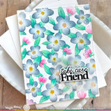 WAFFLE FLOWER: Mod Blossom | Stencil