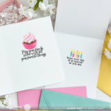 WAFFLE FLOWER: Inside Sentiments Birthday 2 | Stamp