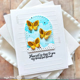 WAFFLE FLOWER: Multiple Butterflies | Combo Stencil & Die