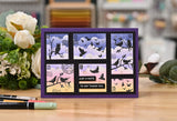 WAFFLE FLOWER: Postage Collage Wild Birds | Stamp