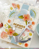 WAFFLE FLOWER: Seashell | Coloring Stencil